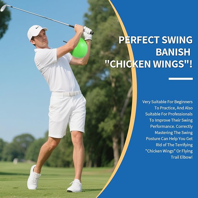 The Connector Swing Golf Training Aids,Golf Swing Trainers for Posture Correction Practice,Paired with Golf Arm Band Training Aids,Effectively Adjust The Coordination Between Arms and Body