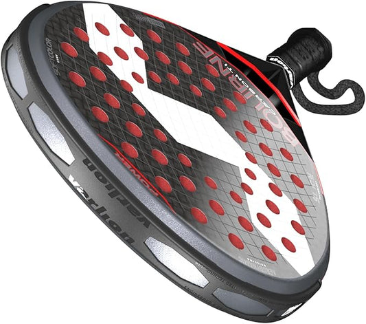 Padel Racket Bourne Carbon Ti, Diamond Hybrid Shape for Advanced Power & Control with Hexaforce & Softcolor EVA Core
