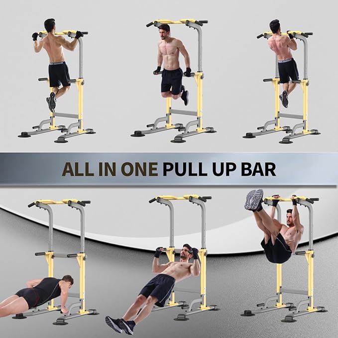 Dip Station - Home Gym Strength Training Pull-Ups Dip-Ups 330Lbs