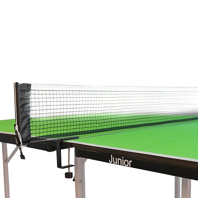 Butterfly Junior Ping Pong Table - 3/4 Size Table Tennis Table - Space Saver Game Table for Game Room - Regulation Height Ping Pong Table - Sturdy Frame - Ships Assembled with Net