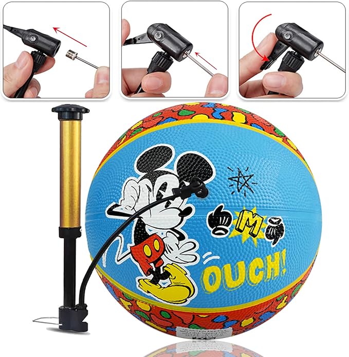 Kids Basketball Size 5 Youth Basketball 27.5" for Indoor Outdoor Play Games,Training Basketball for Beginner(Boys&Girls)