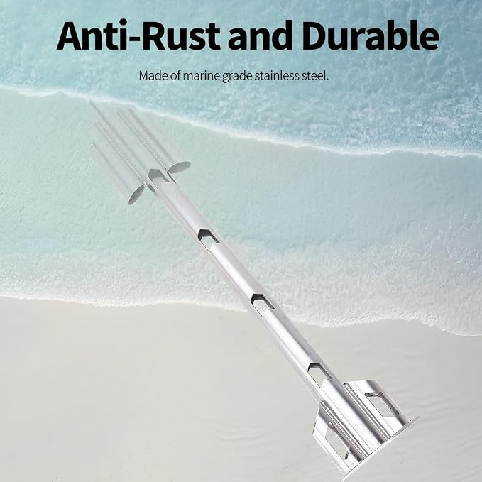 Boat Anchor/Kayak Anchor/Jet Ski Anchor/Shallow Water Sand Anchor (Hollow Design, 17 '' L & 3.5'' W)