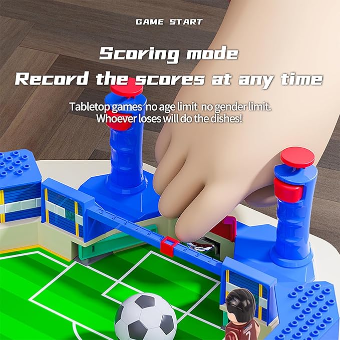 Kids' Mini Table Football Game: Football Board Toy, Suitable for Kids Aged 4,5,6,7,8~12 Years Old, Used for Birthday Parties, Family Gatherings. The Perfect Birthday Sports Gift for Boys and Girls.