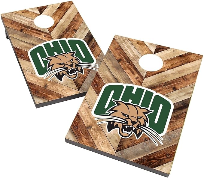 College Team Cornhole Boards, 2x4 Bag Toss Game Set, Officially Licensed Cornhole Game, Perfect for Tailgates