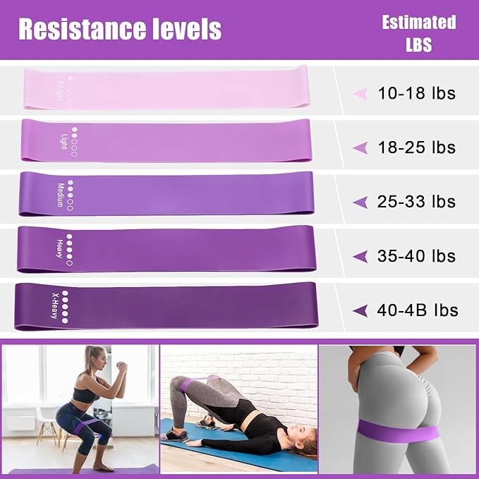 10 Pcs Pilates Ring Set for Women Home Yoga Equipment Accessories Pilates Ring Circle and Ball Workouts Gift Include Ball Yoga Circle Resistance Bands Block Straps Gym Bag