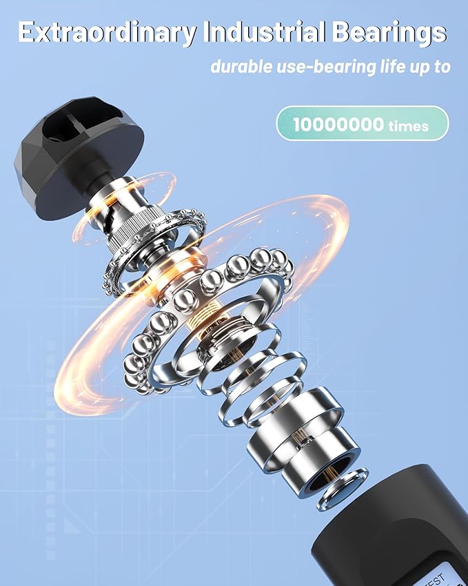 nonogo Cordless Jump Rope with Counter for Fitness - Adjustable Smart Skipping Rope For Men Women Kids Outdoor Speed Boxing Crossfit Workout Exercise Cardio