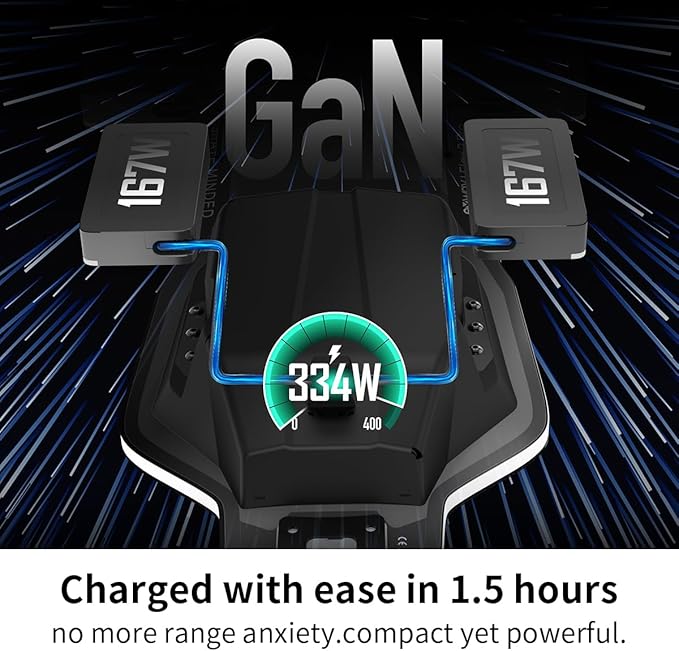 Exway Flex 2 Pro Electric Skateboard Longboard with Remote, Build in Light System, Top Speed of 31 Mph, 25miles Range, Elastic Composite Deck, Electric Longboard for Adults & Youths
