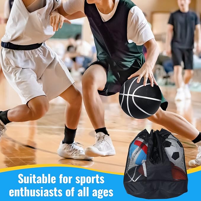 Jerify 4 Pcs Sport Balls Set Official Size Athletic Balls Include Soccer, Football, Basketball, Volleyball for Indoor Outdoor Game Teens Youth Adult Operation Christmas Ball Gifts