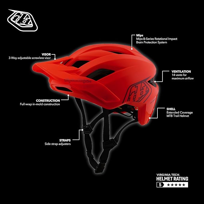 Troy Lee Designs FLOWLINE Helmet MIPS for Mountain Bicycle MTB