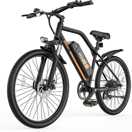 Folding Electric Bike for Adults - 750W Motor Ebikes, Adjustable Seat Electric Bike, 3 Riding Modes, Dual Suspension E-Bike for Commuting & Leisure Rides