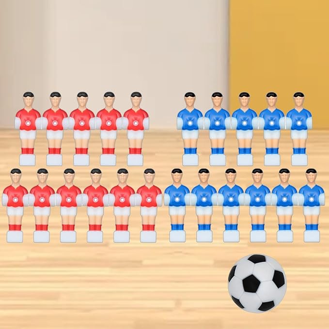 Foosball Men Foosball Player Resin Toy, Football Players Figures, Table Foosball Player Replacement Parts Foosball Guys