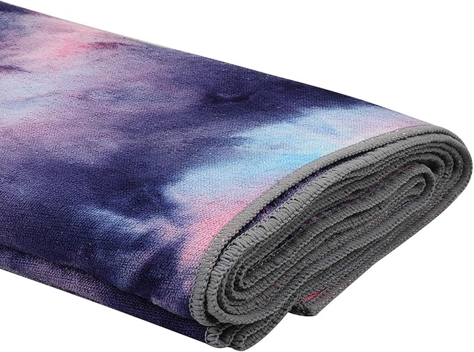 Yoga Towels , Non Slip Hot Yoga Towel Skidless Waffle Texture, 100% Absorbent Odorless Microfiber Yoga Blanket, Standard Sized 24 inchx1