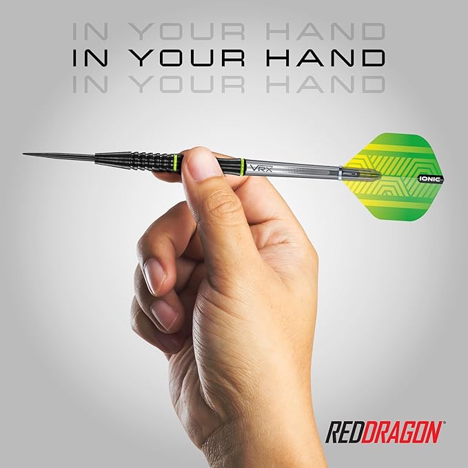 Red Dragon Freestyle 90% Tungsten Steel Darts with Flights and Stems
