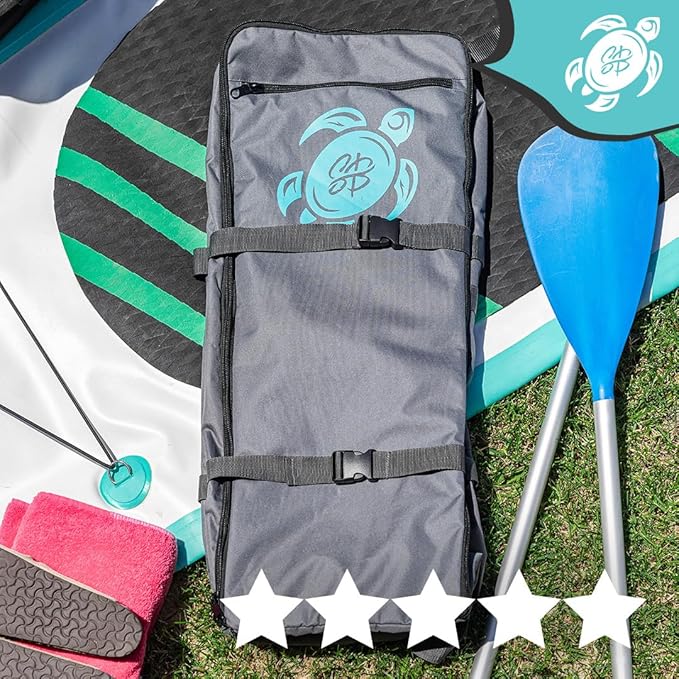 Paddle Board Backpack- Travel Backpack Bag for Paddle Board- Large Capacity Surfboard Bag- Paddle Board Bag for Water Sports- Waterproof Storage Bag- Backpack for Paddle Boards