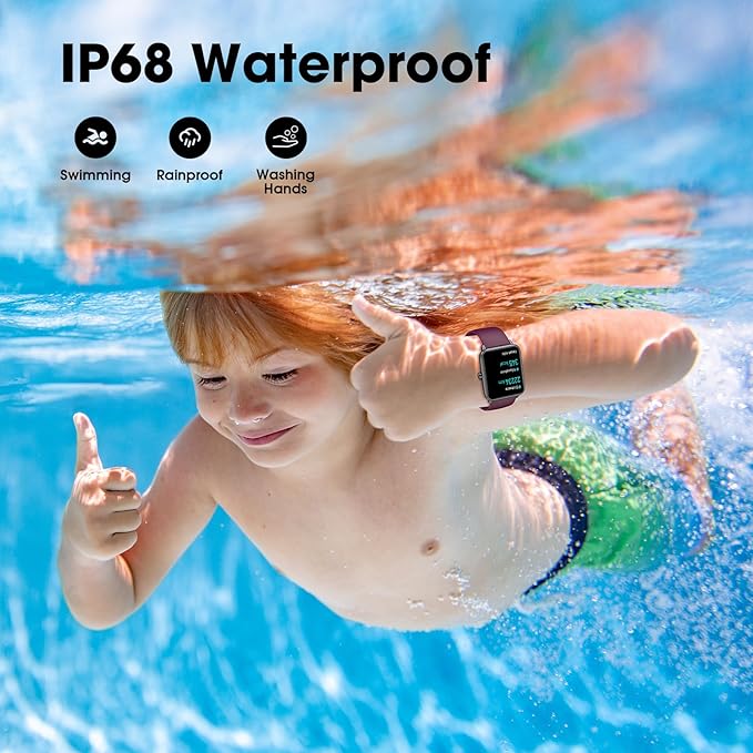 Pedometer Watch Senior Friendly No App/Phone Required, Waterproof Fitness Tracker Watch with Step Counter Calories/Sleep Tracker for Walking Running for Men Women