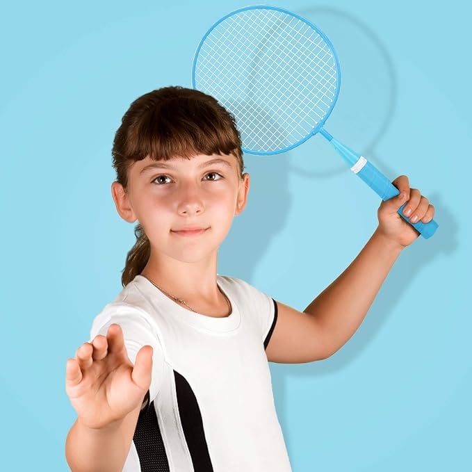 KH Badminton Rackets Set of 2 4 6 for Adults Kids,Beach Lawn Backyard Game Outdoor Sports,Racquets,Shuttlecocks & Carry Bag Included