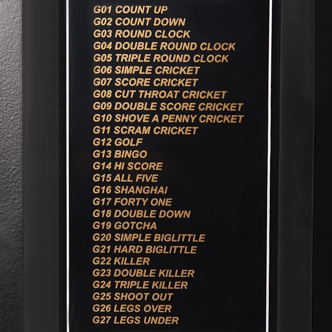 Pro Electronic Dartboard Cabinet Set with LED Digital Scoreboard Electronic Dart Board Over 27 Games and 243 Variations for Adults Built-in MDF Cabinet for 12 Soft Tip Darts 88 Tips 16-Player Scoring