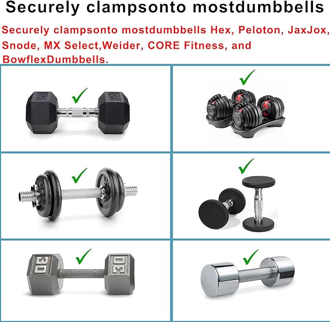 Dumbbell Converter for Strength Training-Convert Dumbbells to Mace Bell,Grip Steel Club,Revolve Steel Macebell,Woman&Man Full Body Workout,Stretching,Rehabilitation,Conditioning and Rotational Training