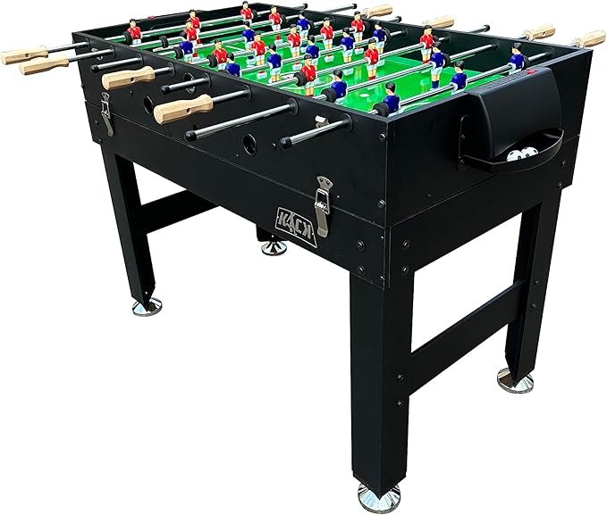 KICK Trio 48″ 3-in-1 Multi Game Table - Combo Game Table Set - Billiards, Air-Hockey, and Foosball for Home, Game Room, Friends and Family!