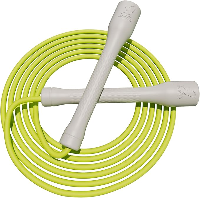 Workout Jump Rope,5mm PVC Jump Rope,Adjustable Length with Shatterproof Handles, Ideal for Beginners & Advanced Athletes, Fitness, Cardio & Boxing