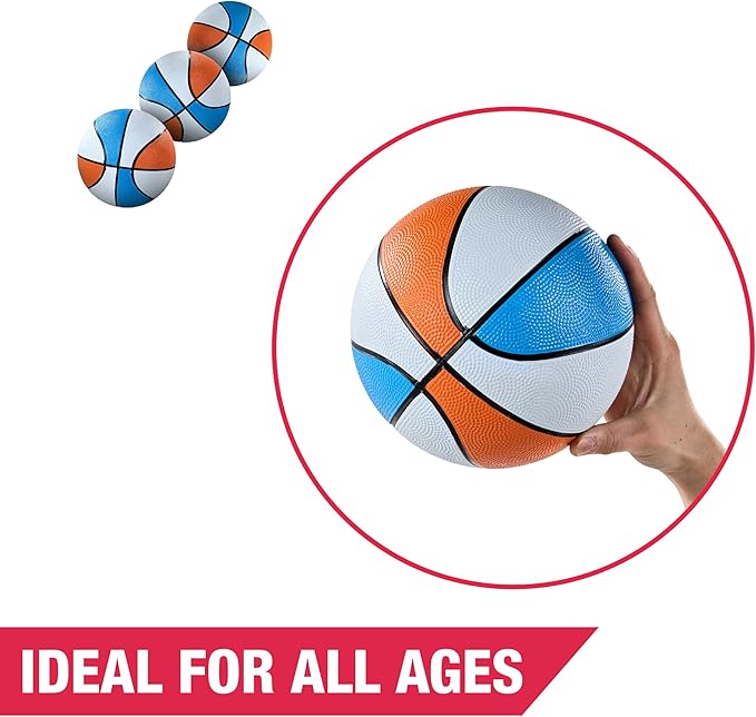 Barrington Urban Arcade Basketball Game Indoor Dual Shot, 6 Balls Included, Pop Off with The Perfect Indoor Electronic Basketball Game