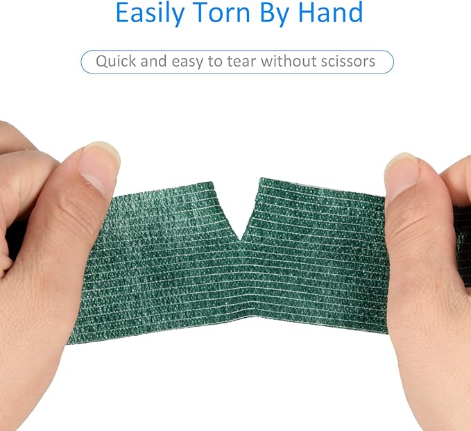 12Pcs 2inch x 5 Yards Self Adhesive Bandage Wrap Elastic Bandage Wrap Self Adherent Cohesive Wrap Bandages for Wrist Ankle Vet Tape for Dog Athletic Swelling Sprain Tape Grip Cover (Army Green)