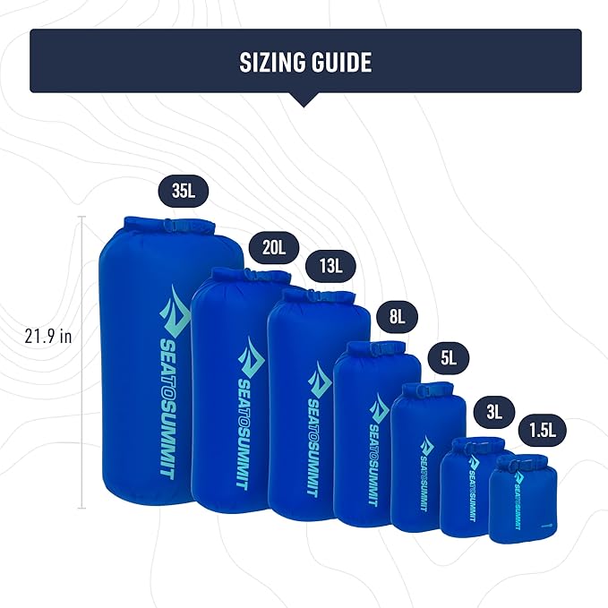 Sea to Summit Lightweight Dry Bag, Multi-Purpose Dry Storage