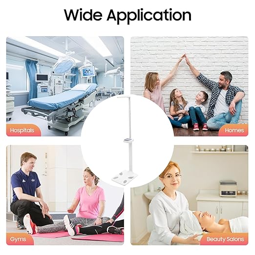 Professional Digital Physician Scale - Multifunction Body Weight and Ultrasonic Height Analyzer - 440lbs Capacity Medical Scale 31.5-76.77 in