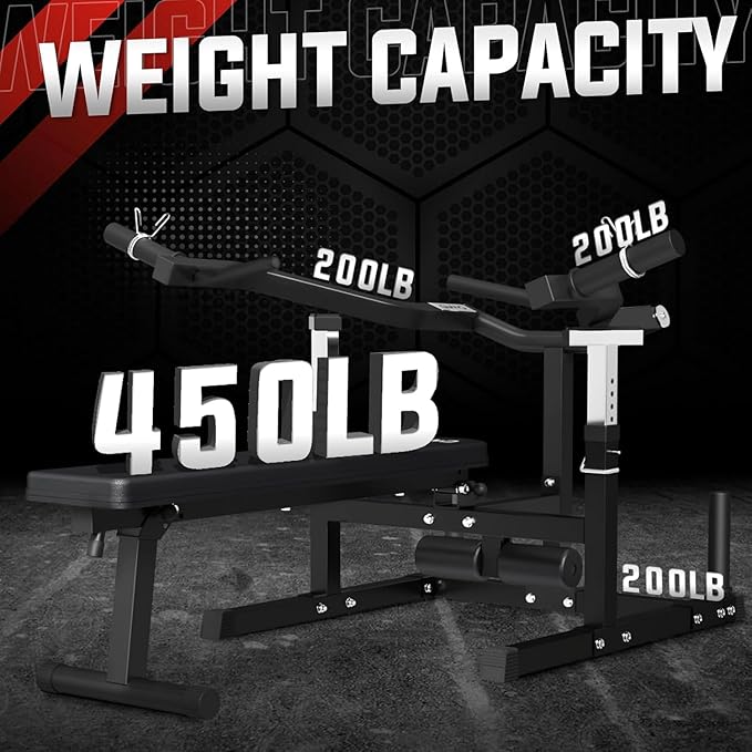GMWD Chest Press Machine, 1050LBS Bench Press Machine with Independent Converging Arms, Adjustable Flat Incline Bench for Chest, AB Workouts, Shoulder Home Gym Equipment, V1