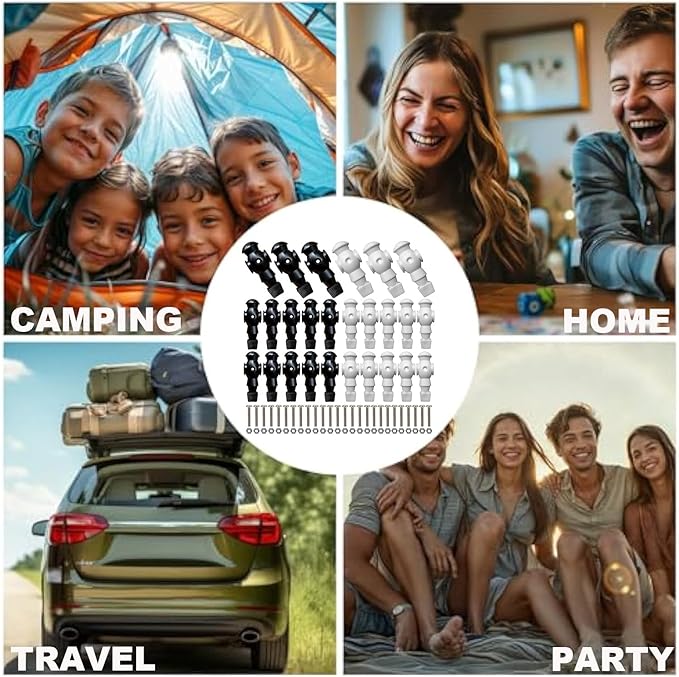 26pcs Foosball Men Replacement, Soccer Player Set Football Players Parts Foosball Man Table Player Football Machine Accessories Replacement Parts