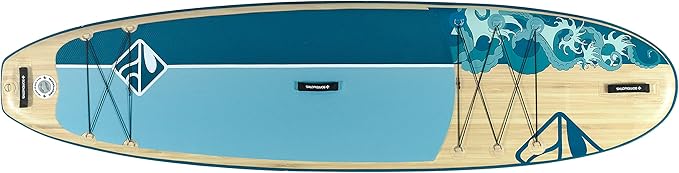 Boardworks SHUBU SUP - All Water Inflatable Stand-Up Paddle Board - SUP Includes Complete Kit with Paddle, Backpack Carry Bag, Leash, Dry Bag and Pump