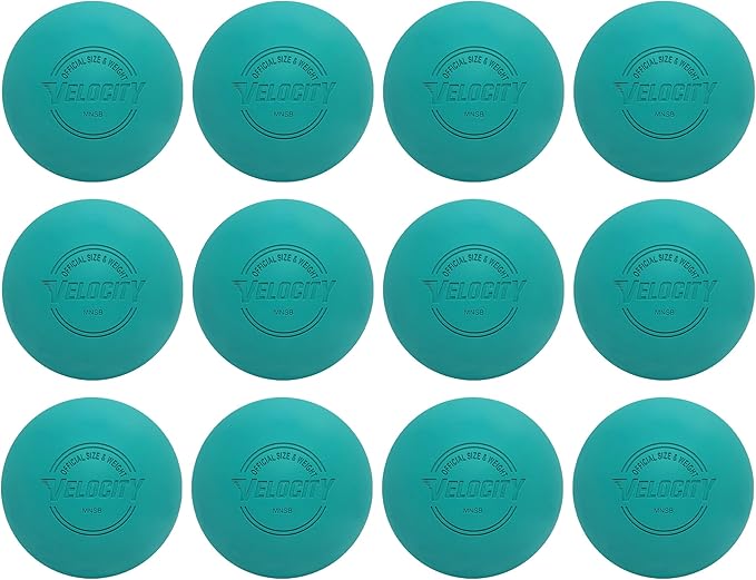 Velocity Lacrosse Balls - 1, 2, 3, 6, 12, 18, 24, 36, 60 and 120 Packs - for Practice, Official NFHS and College Approved Size