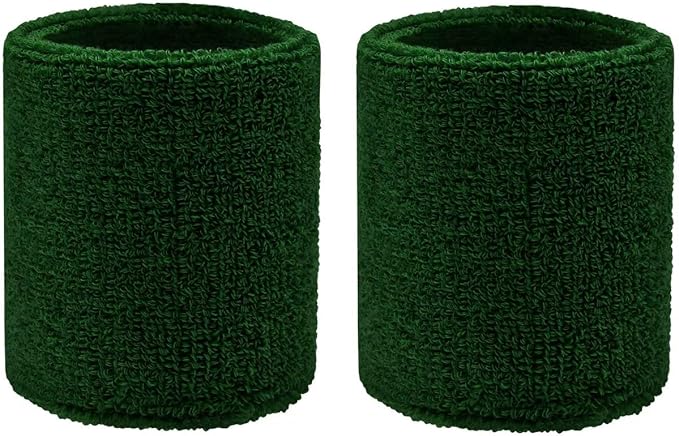 Sweatbands Sports Wristbands for Kids and Women - 3 inch Elastic Athletic Wrist Bands for Tennis, Basketball, Running, Working Out
