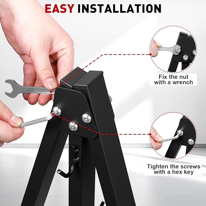 Lat Pulldown Attachments Rack - Home Gym Storage for Cable Machine Lat Pull Down Bar Gym Organizer