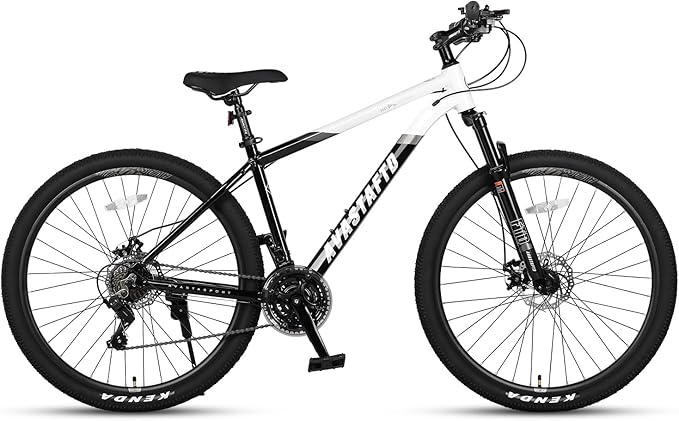 AVASTA Earth 26 27.5 inch Mountain Bike with 21-Speed,Aluminum Frame, Dual Disc Brake, Comfortable Saddle,Multiple Colors