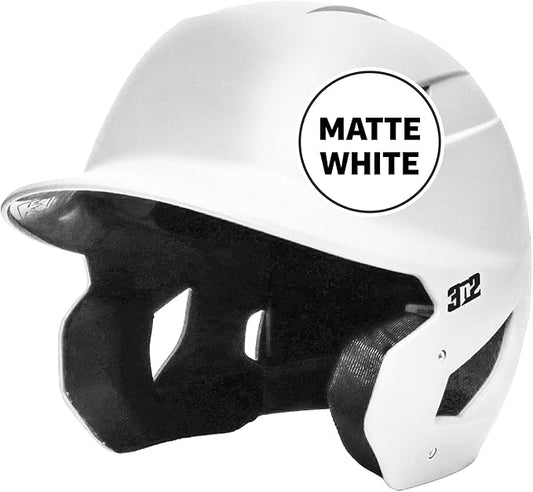 3N2 Pro Clutch Baseball Helmet - Ventilated High-Impact Shell, Moisture-Wicking Padding - Matte