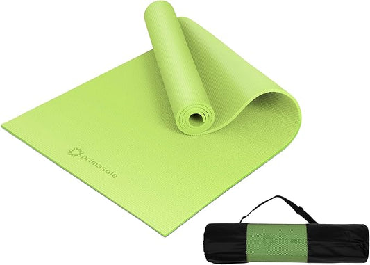Yoga Mat with Carry Strap for Yoga Pilates Fitness and Floor Workout at Home and Gym Non-slip 9 colors