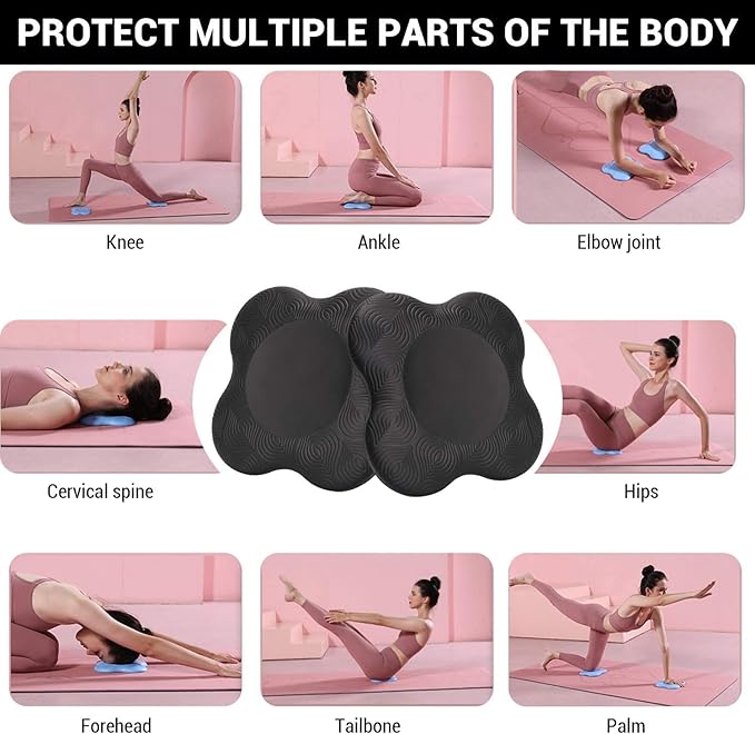 Yoga Knee Pad Cushion Extra Thick for Knees Elbows Wrist Hands Head Foam Yoga Pilates Work Out Kneeling pad