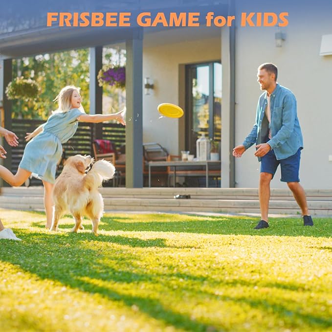 FOOING Golf Game with 2 Clubs, 9 Hole Practice Golf Backyard Game Set for Adults and Family Outdoor Indoor, Plastic Battle Yard Game with Balls and Flag for Lawn, Beach, Camping and Park