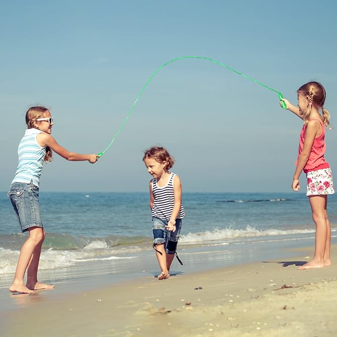 Elcoho 36 Packs Jump Rope Set 7.3 Feet Adjustable Skipping Rope for Kids Party Favors, Outdoor Activity, Birthday Reward Gift