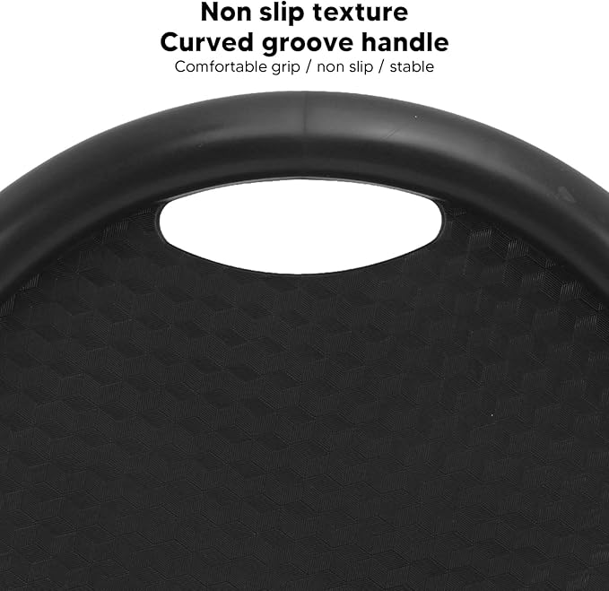 Wheel, Abdominal Wheel Board Ab Workout Equipment Board for Core Workout (Black)