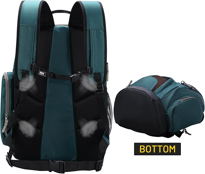 MIER Gym Backpack 40L Basketball Backpack with Ball Compartment & Shoes Storage Multi-Functional Sports Soccer Bag Large Equipment Back Pack Volleyball Backpacks for Men Women