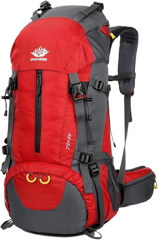 Esup 50L Hiking Backpack Men Camping Backpack with rain cover 45l+5l Lightweight Backpacking Backpack Travel Backpack