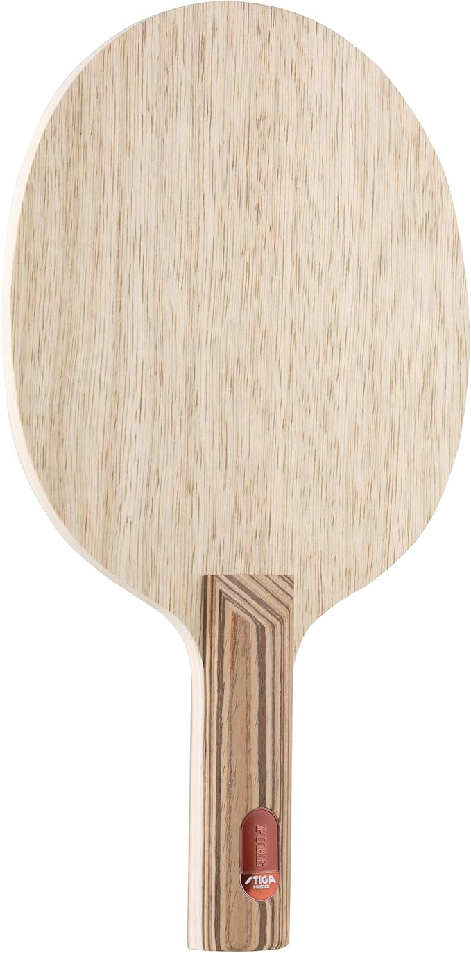 STIGA Pure Table Tennis Wood - Professional Offensive Table Tennis Wood Blade - 7 Layers of Pure Wood for Maximum Control, Precision and Power - Made in Sweden