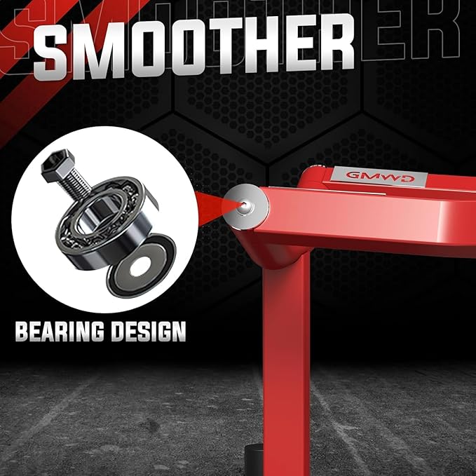 GMWD Chest Press Machine, 1050LBS Bench Press Machine with Independent Converging Arms, Adjustable Flat Incline Bench for Chest, AB Workouts, Shoulder Home Gym Equipment, V1