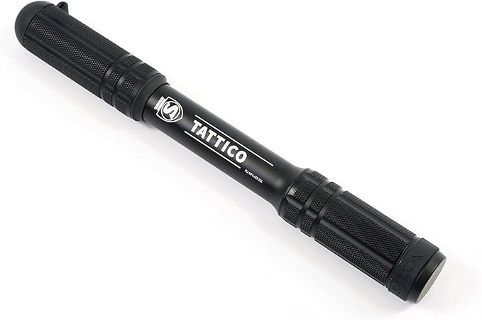 SILCA Tattico Mini Portable Pump for Bicycles with Integrated Hose, Chuck and Water Bottle Cage Mount