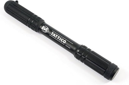SILCA Tattico Mini Portable Pump for Bicycles with Integrated Hose, Chuck and Water Bottle Cage Mount