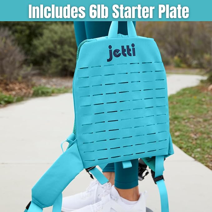 Weighted Vest for Women & Men - 7lb Adjustable Weighted Vest for Walking, Running & Workouts - Evenly Distributed Weight for Comfort & Performance, Includes Carry Pack & Starter Plate