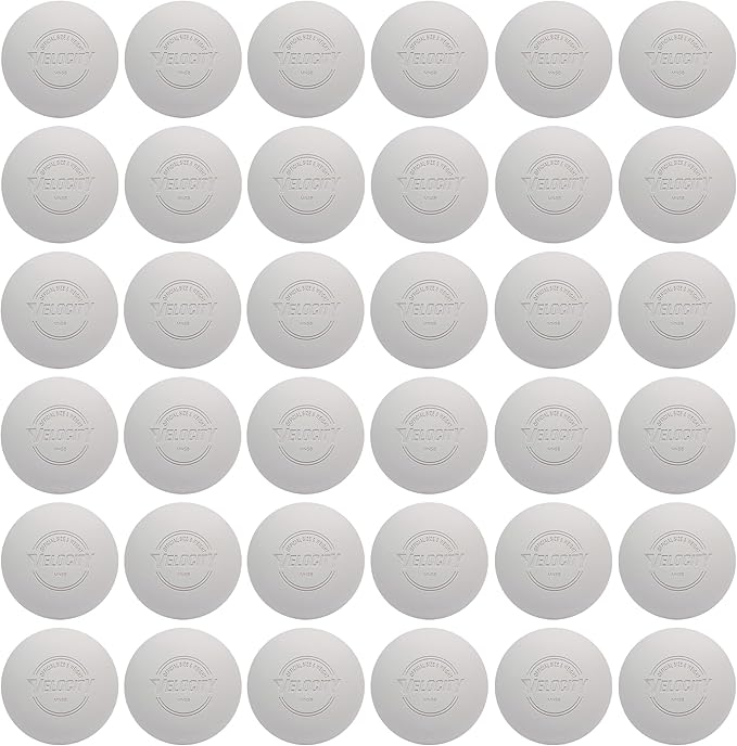 Velocity Lacrosse Balls - 1, 2, 3, 6, 12, 18, 24, 36, 60 and 120 Packs - for Practice, Official NFHS and College Approved Size