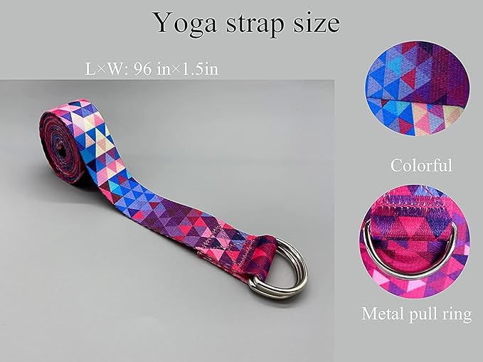 Aozora Yoga Wheel 13" with Most Detailed Book Step by Step Guide on How to Do 30+ Poses,! Perfect for Stretching and Improving Backbends